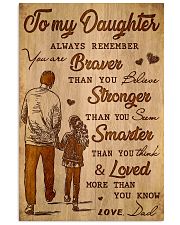 TO MY DAUGHTER Vertical Poster tile