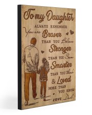 TO MY DAUGHTER 20x30 Gallery Wrapped Canvas Prints front