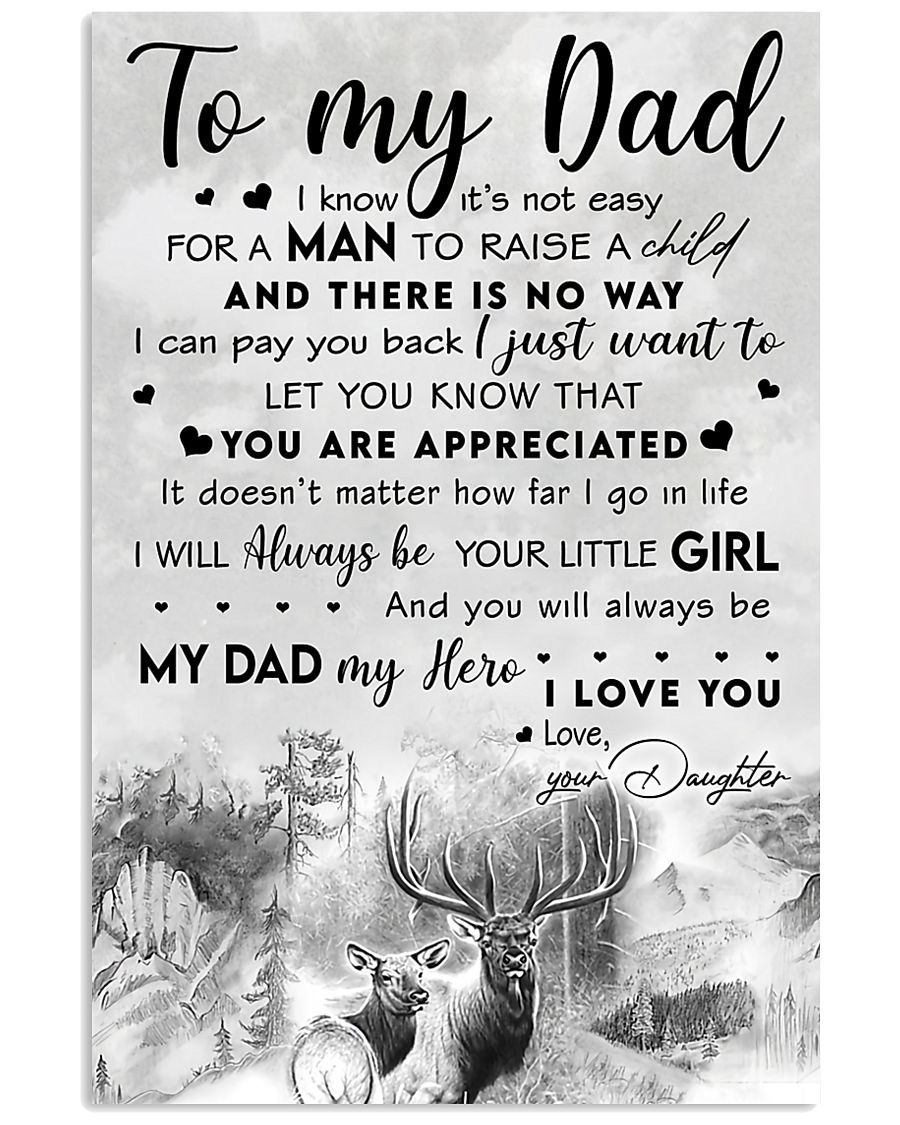 TO MY DAD - MB277 11x17 Poster