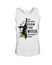I AM DESCENDED FROM THAT WITCH Unisex Tank thumbnail