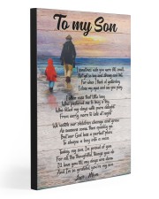 TO MY SON 20x30 Gallery Wrapped Canvas Prints front