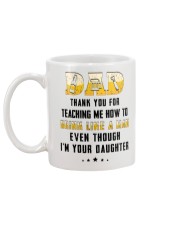HOW TO DRINK LIKE A MAN Mug back