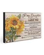 TO MY DAUGHTER 30x20 Gallery Wrapped Canvas Prints front