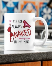 YOU'RE ALWAYS NAKED IN MY MIND Mug ceramic-mug-lifestyle-57