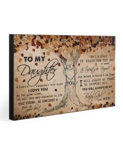 TO MY DAUGHTER 30x20 Gallery Wrapped Canvas Prints front