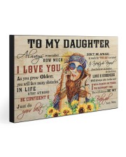 To my Daughter 30x20 Gallery Wrapped Canvas Prints front