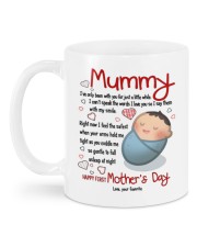 HAPPY FIRST MOTHER'S DAY Mug back