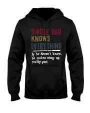 SINGE DAD KNOWS EVERYTHING - MB225 Hooded Sweatshirt thumbnail