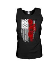 BIKE AMERICAN FLAG - MB244 Unisex Tank thumbnail
