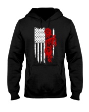 BIKE AMERICAN FLAG - MB244 Hooded Sweatshirt thumbnail