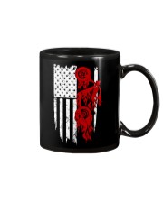 BIKE AMERICAN FLAG - MB244 Mug thumbnail