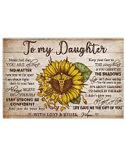 TO MY DAUGHTER 17x11 Poster thumbnail