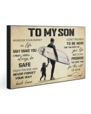 TO MY SON 30x20 Gallery Wrapped Canvas Prints front