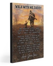 WALK WITH ME DADDY 20x30 Gallery Wrapped Canvas Prints front