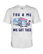 YOU AND ME WE GOT THIS V-Neck T-Shirt thumbnail