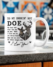 TO MY SMOKIN' HOT DOE Mug ceramic-mug-lifestyle-57