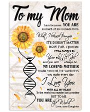 TO MY MOM 24x36 Poster front