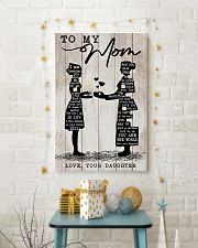 TO MY MOM - NURSE 24x36 Poster lifestyle-holiday-poster-3
