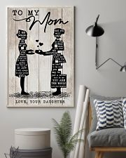 TO MY MOM - NURSE 24x36 Poster lifestyle-poster-1