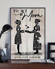 TO MY MOM - NURSE 24x36 Poster lifestyle-poster-2