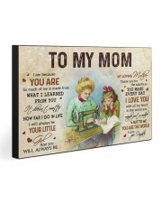 TO MY MOM 30x20 Gallery Wrapped Canvas Prints front