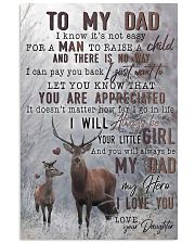 TO MY DAD - HUNTING Vertical Poster tile