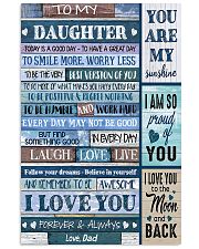 TO MY DAUGHTER - MB371 Vertical Poster tile