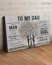 TO MY DAD - POLICE 30x20 Gallery Wrapped Canvas Prints aos-canvas-pgw-30x20-lifestyle-front-07