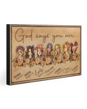 God says you are 30x20 Gallery Wrapped Canvas Prints front
