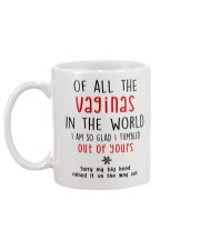 OF ALL THE VAGINAS IN THE WORLD Mug back