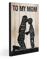 TO MY MOM Gallery Wrapped Canvas Prints tile