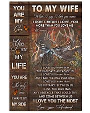 LOVE YOU THE MOST Vertical Poster tile