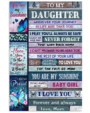 TO MY DAUGHTER Vertical Poster tile