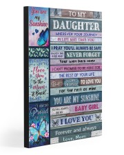 TO MY DAUGHTER 20x30 Gallery Wrapped Canvas Prints front