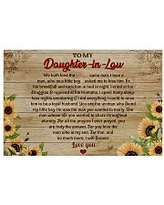 TO MY DAUGHTER-IN-LAW - MB334 36x24 Poster front