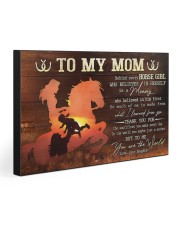 TO MY MOM 30x20 Gallery Wrapped Canvas Prints front