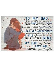 TO MY DAD - MB148 24x16 Poster front