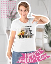 WIFE MOMMY Premium Fit Ladies Tee apparel-premium-fit-ladies-tee-lifestyle-74c