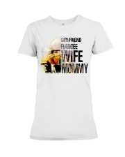 WIFE MOMMY Premium Fit Ladies Tee front