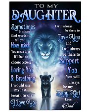 TO MY DAUGHTER Vertical Poster tile