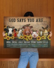 GOD SAYS YOU ARE 30x20 Gallery Wrapped Canvas Prints aos-canvas-pgw-30x20-lifestyle-front-22