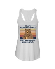 I HATE MORNING PEOPLE Ladies Flowy Tank tile