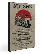 MAY YOUR GUARDIAN ANGEL RIDE WITH YOU 20x30 Gallery Wrapped Canvas Prints front