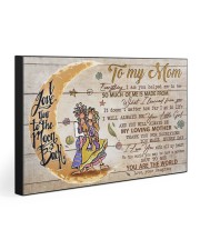 TO MY MOM 30x20 Gallery Wrapped Canvas Prints front