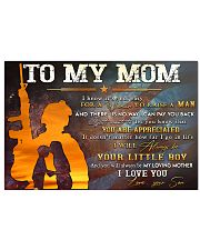 TO MY MOM 17x11 Poster thumbnail