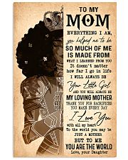 TO MY MOM 24x36 Poster front