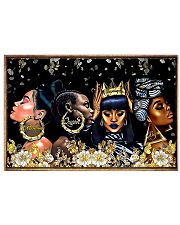 Beautiful Black Women Horizontal Poster tile