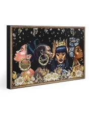 Beautiful Black Women 30x20 Gallery Wrapped Canvas Prints front