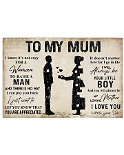 TO MY MUM Horizontal Poster tile