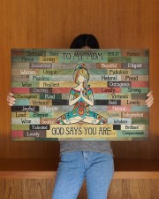 TO MY MOM GOD SAYS YOU ARE 30x20 Gallery Wrapped Canvas Prints aos-canvas-pgw-30x20-lifestyle-front-22